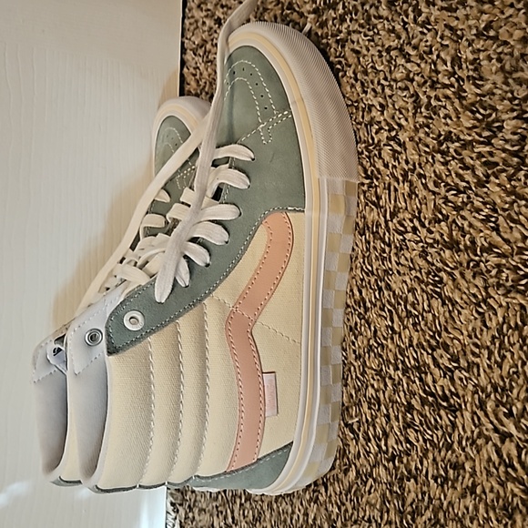 Vans pastel skateboard shoes Hightop - Picture 3 of 5